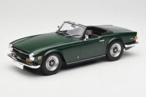 Triumph TR6 PI Verde Scuro Minichamps 1:18 155132030 Pressofusione