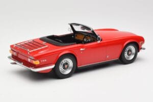 Triumph TR6 PI Rosso Minichamps 1:18 155132031 Pressofusione — immagine 2 di 6