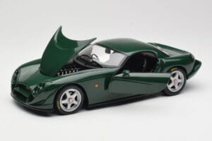 TVR Speed 12 Verde Scuro Hot Wheels 1:18 50429 Pressofusione — immagine 2 di 8