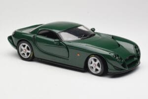 TVR Speed 12 Verde Scuro Hot Wheels 1:18 50429 Pressofusione — immagine 6 di 8