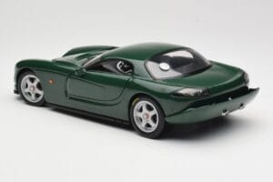 TVR Speed 12 Verde Scuro Hot Wheels 1:18 50429 Pressofusione — immagine 7 di 8