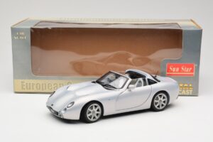 TVR Tuscan Mk2 Argento Sun Star 1:18 4462 Pressofusione — immagine 8 di 8