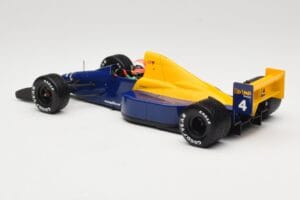Tyrrell Ford 018 #4 J. Herbert Belgian GP 1989 Minichamps 1:18 110891104 Pressofusione — immagine 5 di 6