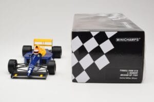 Tyrrell Ford 018 #4 J. Herbert Belgian GP 1989 Minichamps 1:18 110891104 Pressofusione — immagine 6 di 6