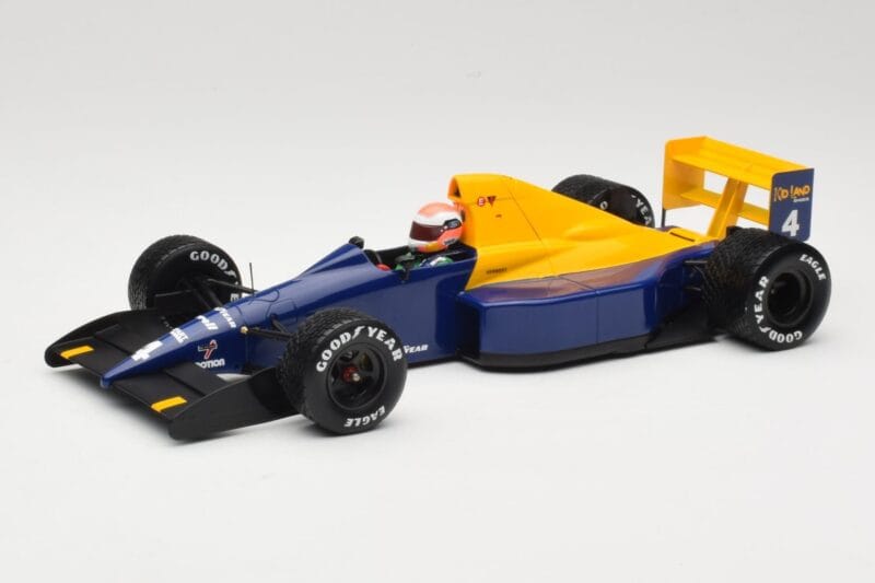 Tyrrell Ford 018 #4 J. Herbert Belgian GP 1989 Minichamps 1:18 110891104 Pressofusione