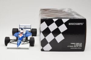 Tyrrell Ford 018 #4 S. Nakajima 6th Place USA GP 1990 Minichamps 1:18 110900003 Pressofusione — immagine 6 di 6