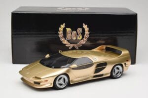 Vector M12 Oro BoS Models 1:18 BOS376 Resina — immagine 6 di 6
