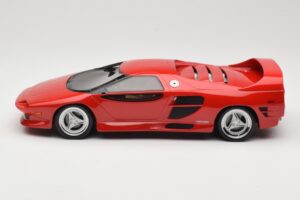 Vector M12 Rosso BoS Models 1:18 BOS377 Resina — immagine 3 di 6