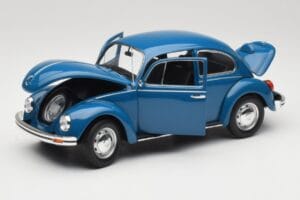 Volkswagen 1200 Blu Minichamps 1:18 150057104 Pressofusione — immagine 2 di 8