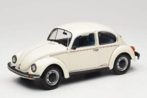 Volkswagen 1200 Jeans Bug Bianco Minichamps 1:18 150057101 Pressofusione