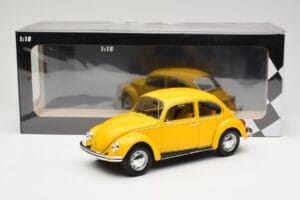 Volkswagen Beetle 1200 Giallo Minichamps 1:18 150057106 Pressofusione — immagine 8 di 8