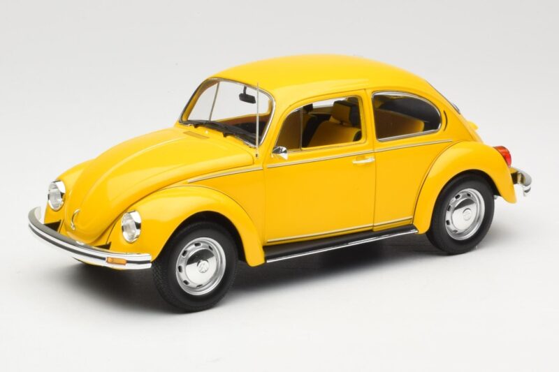 Volkswagen Beetle 1200 Giallo Minichamps 1:18 150057106 Pressofusione