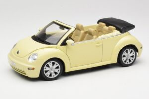 Volkswagen Beetle Cabriolet Giallo Gate 1:18 VW24108 Pressofusione