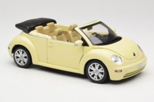 Volkswagen Beetle Cabriolet Giallo Gate 1:18 VW24108 Pressofusione — immagine 6 di 8