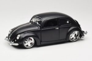 Volkswagen Beetle Type 1 Nero Maisto 1:18 31018 Pressofusione