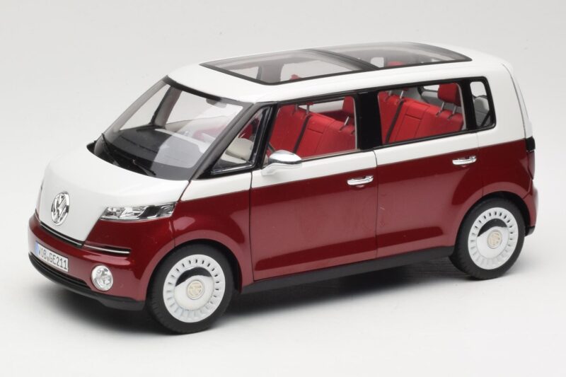 Volkswagen Bulli Minibus Concept Rosso & Bianco Norev 1:18 7E9099203BL9 Pressofusione