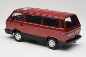 Volkswagen Bus T3 Multivan Magnum Mars Red Metallic KK-Scale 1:18 KKDC180991 Pressofusione — immagine 5 di 6
