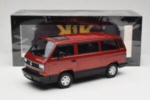 Volkswagen Bus T3 Multivan Magnum Mars Red Metallic KK-Scale 1:18 KKDC180991 Pressofusione — immagine 6 di 6