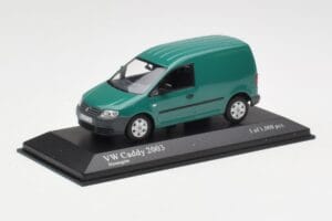 Volkswagen Caddy 2K Verde Minichamps 1:43 CADDY006 Pressofusione — immagine 2 di 4