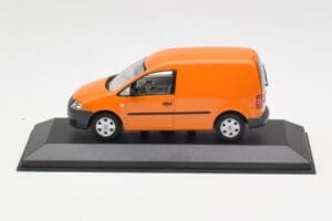 Volkswagen Caddy 2K Arancione Minichamps 1:43 CADDY005 Pressofusione