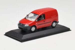 Volkswagen Caddy 2K Rosso Minichamps 1:43 CADDY008 Pressofusione — immagine 2 di 4