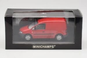 Volkswagen Caddy 2K Rosso Minichamps 1:43 CADDY008 Pressofusione — immagine 4 di 4