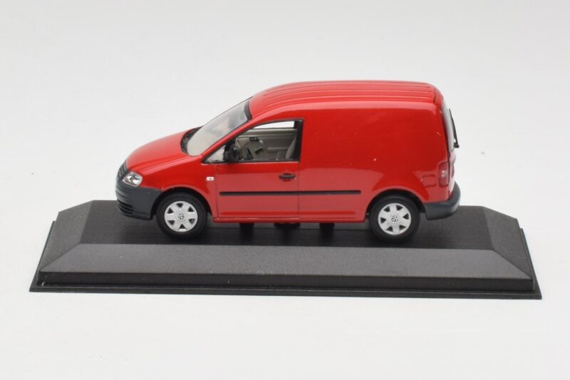 Volkswagen Caddy 2K Rosso Minichamps 1:43 CADDY008 Pressofusione