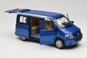 Volkswagen California T4 Ravenna Blue Metallic Norev 1:18 188607 Pressofusione — immagine 5 di 8