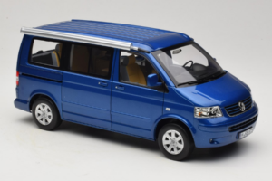 Volkswagen California T4 Ravenna Blue Metallic Norev 1:18 188607 Pressofusione — immagine 6 di 8