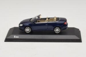 Volkswagen Eos Cabriolet Blu Minichamps 1:43 1F0099300D5Q Pressofusione