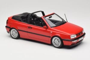 Volkswagen Golf Cabriolet Mk3 Rosso Norev 1:18 188433 Pressofusione — immagine 4 di 6
