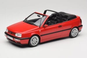 Volkswagen Golf Cabriolet Mk3 Rosso Norev 1:18 188433 Pressofusione