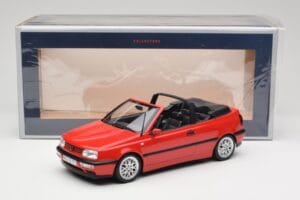 Volkswagen Golf Cabriolet Mk3 Rosso Norev 1:18 188433 Pressofusione — immagine 6 di 6