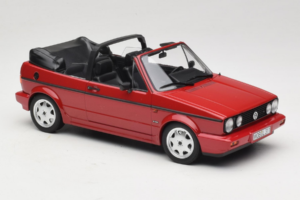 Volkswagen Golf Mk1 Cabriolet Rosso Norev 1:18 188626 Pressofusione — immagine 4 di 6