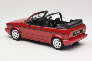 Volkswagen Golf Mk1 Cabriolet Rosso Norev 1:18 188626 Pressofusione — immagine 5 di 6
