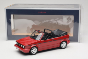 Volkswagen Golf Mk1 Cabriolet Rosso Norev 1:18 188626 Pressofusione — immagine 6 di 6