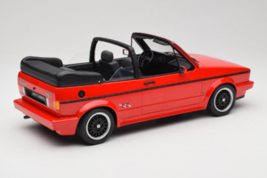 Volkswagen Golf Mk1 Cabriolet Sportline Rosso Otto 1:12 G095 Resina — immagine 2 di 6