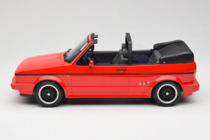 Volkswagen Golf Mk1 Cabriolet Sportline Rosso Otto 1:12 G095 Resina — immagine 3 di 6