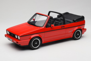 Volkswagen Golf Mk1 Cabriolet Sportline Rosso Otto 1:12 G095 Resina