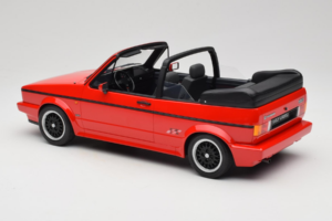 Volkswagen Golf Mk1 Cabriolet Sportline Rosso Otto 1:12 G095 Resina — immagine 5 di 6
