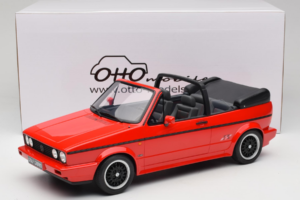 Volkswagen Golf Mk1 Cabriolet Sportline Rosso Otto 1:12 G095 Resina — immagine 6 di 6