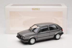Volkswagen Golf Mk2 Champion Grigio Metallic Norev 1:18 188564 Pressofusione — immagine 8 di 8