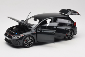 Volkswagen Golf GTI Mk8 Nero Metallic Norev 1:18 188591 Pressofusione — immagine 2 di 8