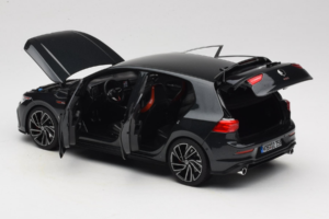 Volkswagen Golf GTI Mk8 Nero Metallic Norev 1:18 188591 Pressofusione — immagine 5 di 8
