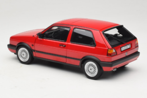 Volkswagen Golf GTI Mk2 Rosso Norev 1:18 188438 Pressofusione — immagine 7 di 8