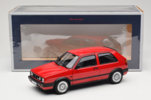 Volkswagen Golf GTI Mk2 Rosso Norev 1:18 188438 Pressofusione — immagine 8 di 8