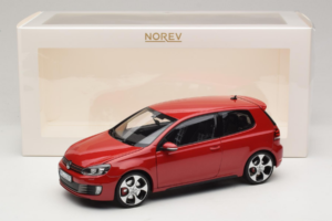 Volkswagen Golf GTI Mk6 Tornado Red Norev 1:18 188504 Pressofusione — immagine 2 di 8