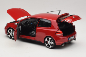 Volkswagen Golf GTI Mk6 Tornado Red Norev 1:18 188504 Pressofusione — immagine 7 di 8