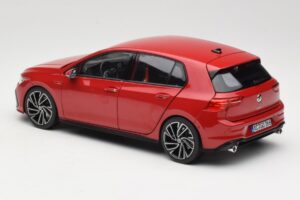 Volkswagen Golf GTI Mk8 Tornado Red Norev 1:18 188595 Pressofusione — immagine 7 di 8