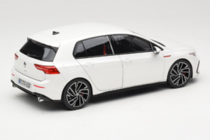 Volkswagen Golf GTI Mk8 White Metallic Norev 1:18 188593 Pressofusione — immagine 3 di 8